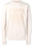 Boss Hugo Boss Logo Sweatshirt - Neutrals