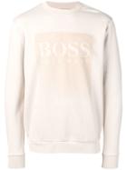 Boss Hugo Boss Logo Sweatshirt - Neutrals
