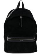 Saint Laurent Corduroy Backpack - Black
