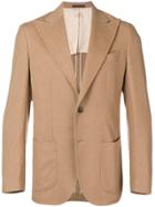 Bagnoli Sartoria Napoli Single Breasted Blazer - Nude & Neutrals