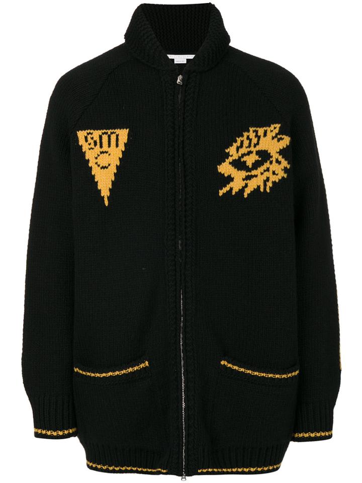 Stella Mccartney N + Nmo Intarsia Knit - Black