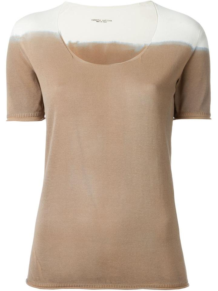 Roberto Collina Knit Top, Women's, Size: S, Nude/neutrals, Cotton