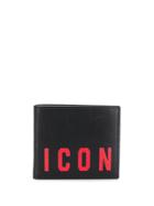Dsquared2 Icon Bifold Wallet - Black
