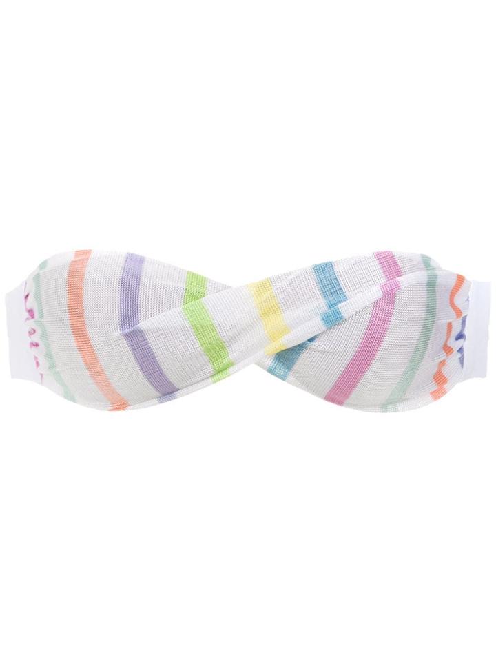 Cecilia Prado Brida Bandeau Bikini Top - White