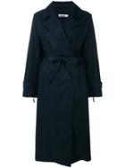 Jil Sander Classic Belted Trench - Blue