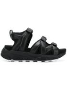 White Mountaineering Padded Strap Sandals - Black