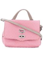 Zanellato - Postina Baby Crossbody Bag - Women - Leather - One Size, Pink/purple, Leather