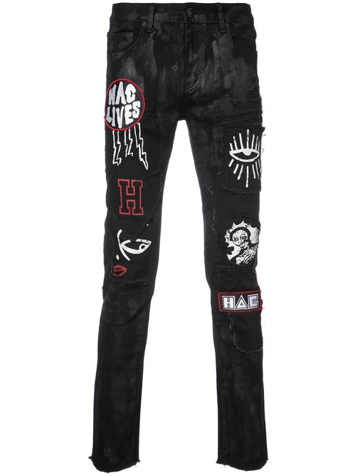 Haculla Punk Da Funk Jeans - Black