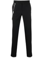Daniele Alessandrini Tailored Slim Fit Trousers - Black