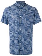 À La Garçonne Printed Shirt - Blue