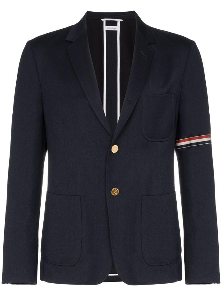 Thom Browne Classic Single-breasted Blazer - Blue