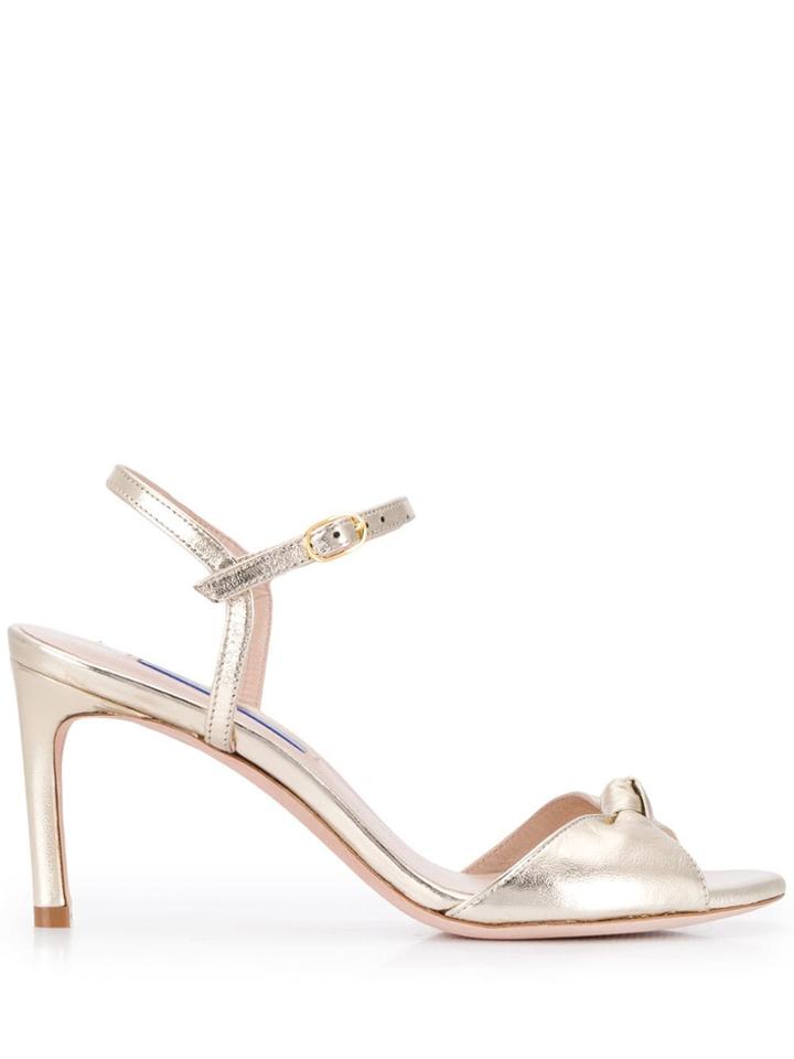 Stuart Weitzman Gloria Sandals - Gold