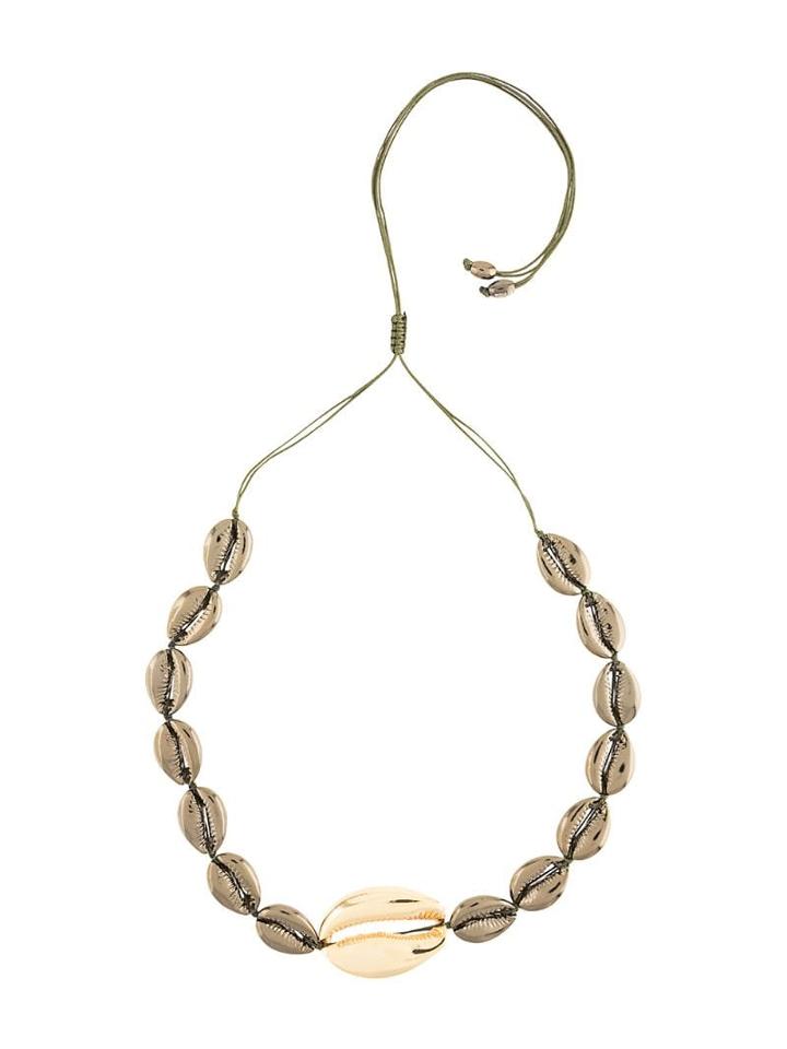 Tohum Large Puka Necklace - Black