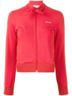 Balenciaga - Tie Neck Jacket - Women - Polyamide/spandex/elastane - 38, Red, Polyamide/spandex/elastane
