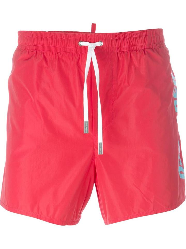 Dsquared2 Beachwear Side Logo Swim Shorts