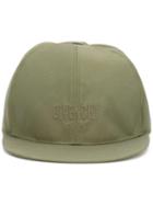Givenchy Logo Embroidered Hat, Men's, Green, Polyamide/acrylic/cotton