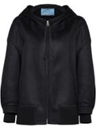 Prada Caban Hooded Jacket - Black