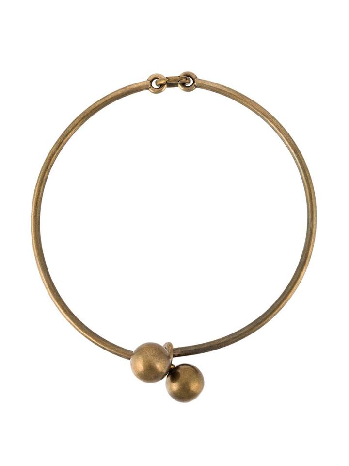 Tomas Maier Double Sphere Choker