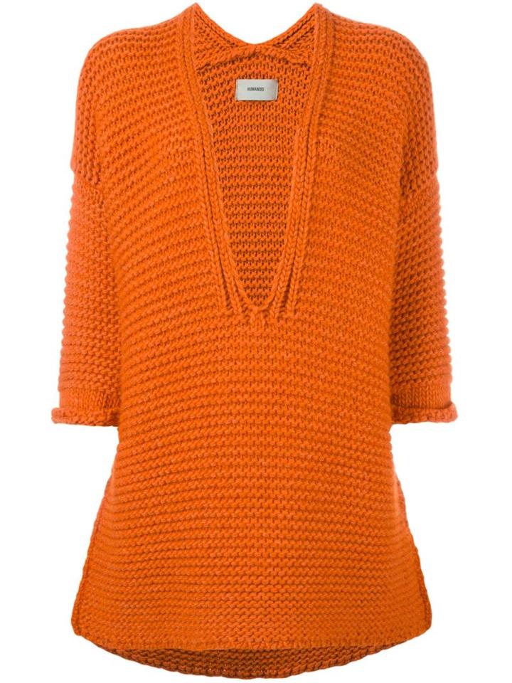 Humanoid 'caras' Jumper, Women's, Size: Small, Yellow/orange, Acrylic/viscose/wool/alpaca