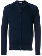 Paolo Pecora Zipped Bomber Jacket - Blue