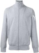 Y-3 Zip Sweatshirt, Men's, Size: Xl, Grey, Cotton/polyester