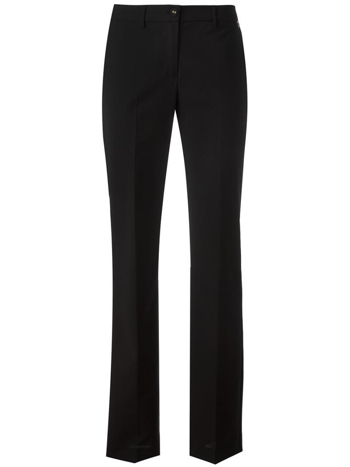 Twin-set Tailored Trousers, Women's, Size: 40, Black, Polyester/wool/spandex/elastane