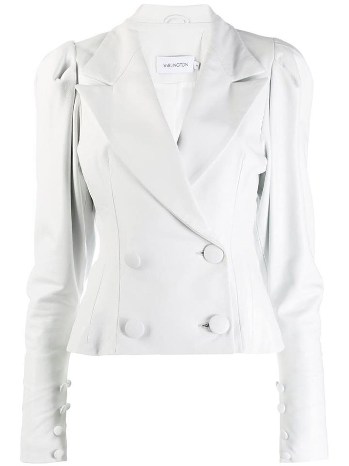 16arlington Double Breasted Blazer - White