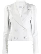 16arlington Double Breasted Blazer - White