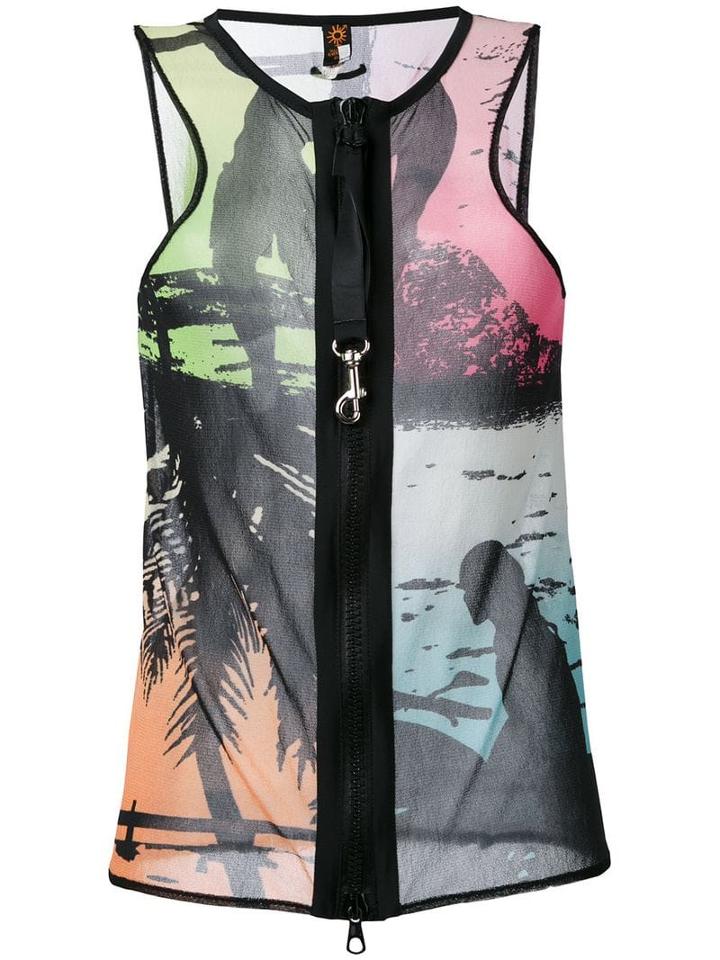 Jean Paul Gaultier Pre-owned Sheer Top - Black