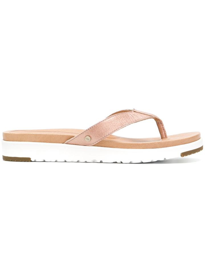 Ugg Australia Metallic Flip-flop Sandals