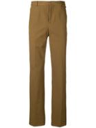 Joseph Emmanuel Gabardine Stretch Trousers - Brown
