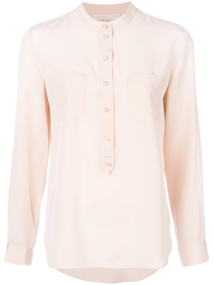 Vanessa Bruno Button Embellished Blouse - Nude & Neutrals