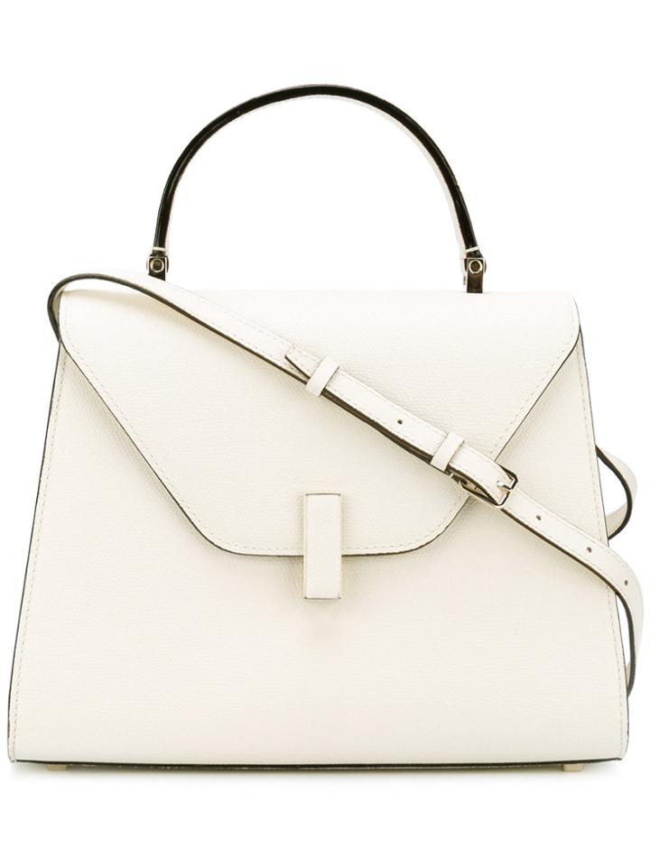 Valextra Top Handle Tote - Nude & Neutrals
