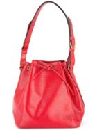 Louis Vuitton Vintage Petit Noe Bucket Bag - Red