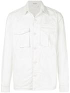 Tomas Maier Peach Cotton Field Jacket - White