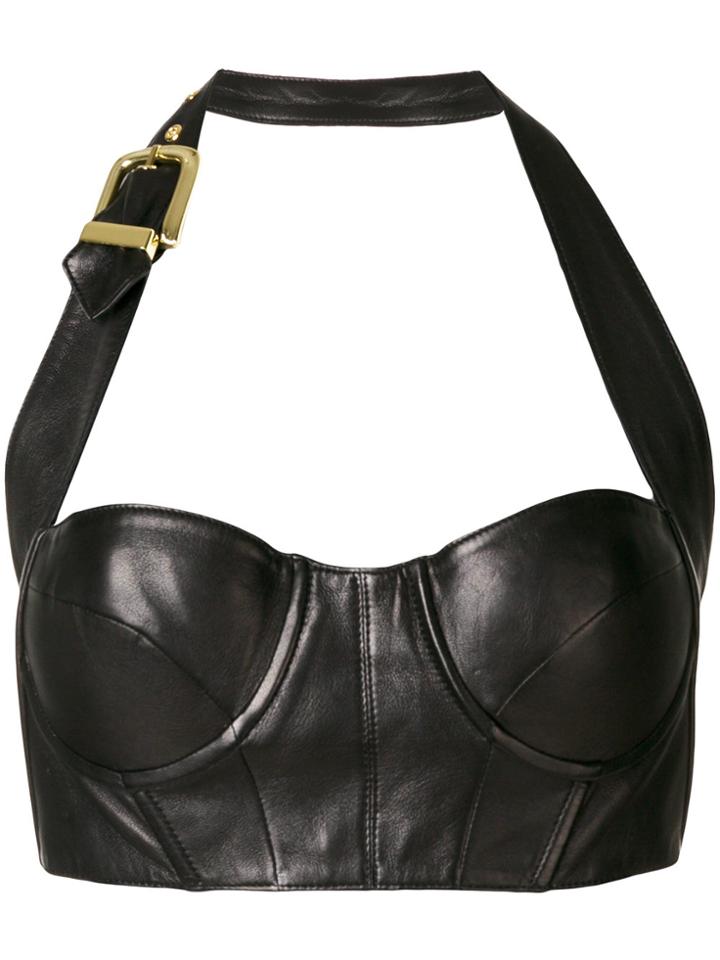 Natasha Zinko Adjustable Halter Top - Black