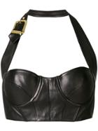Natasha Zinko Adjustable Halter Top - Black