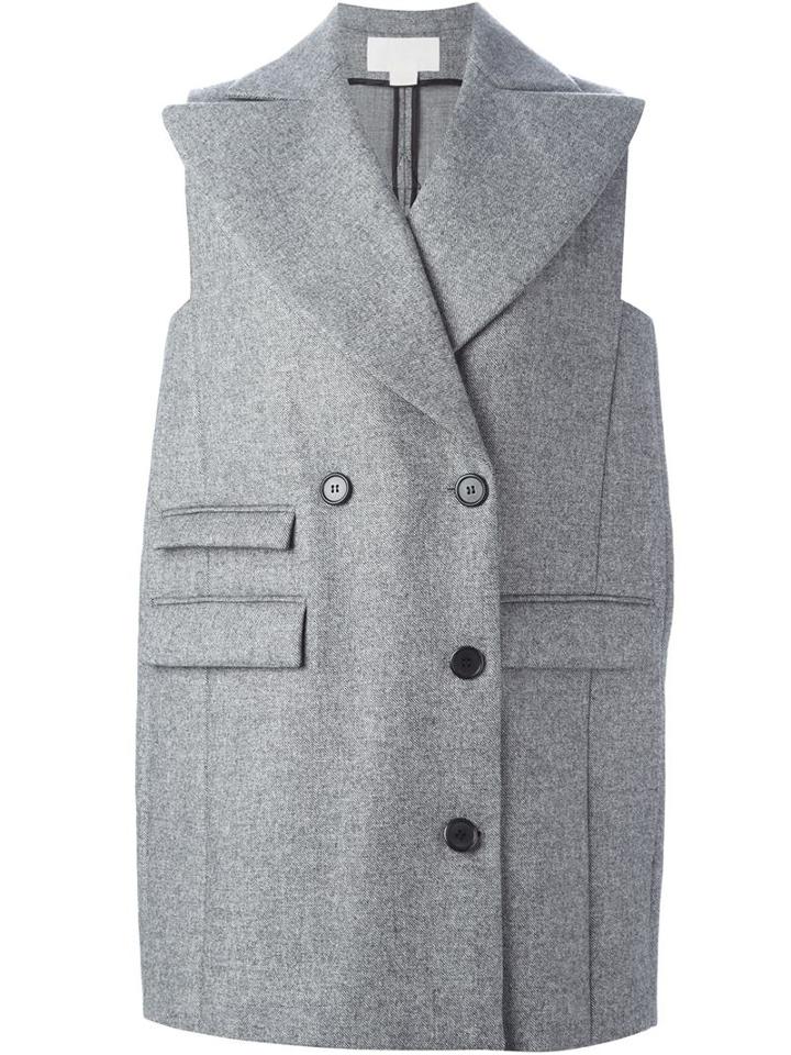 Antonio Berardi Double Breasted Sleeveless Coat