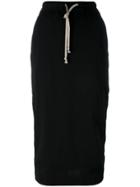 Anthony Vaccarello Corset Laced Skirt - Black