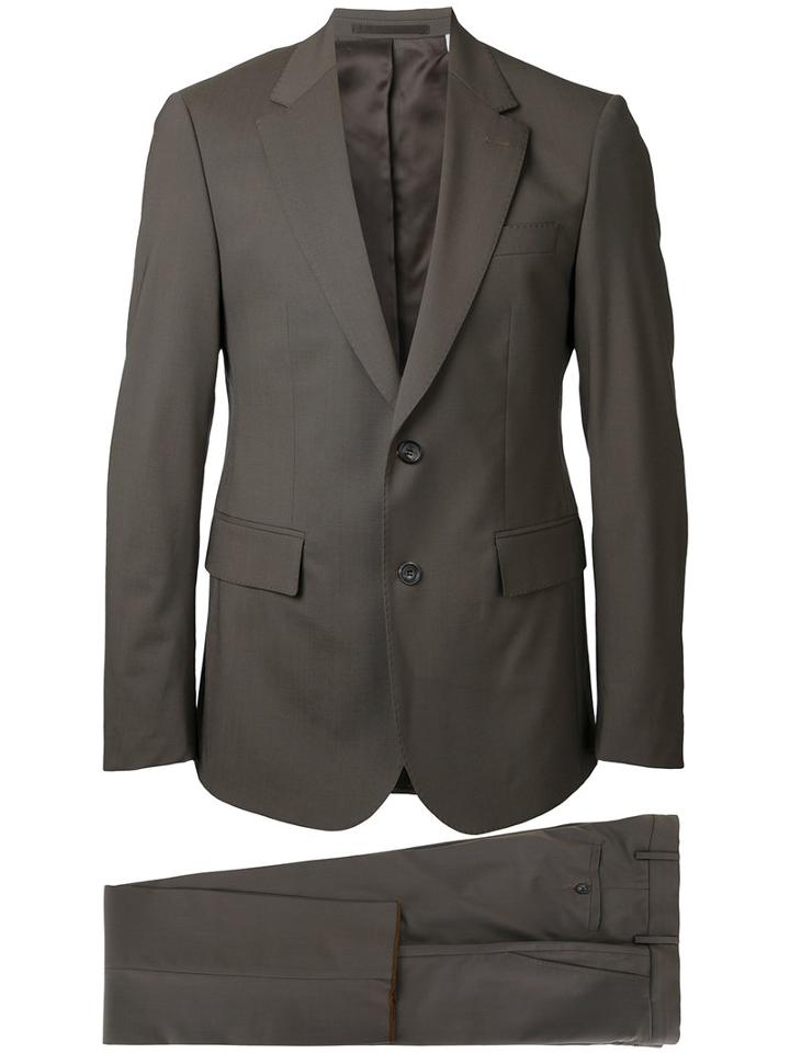 Cerruti 1881 - Formal Suit - Men - Spandex/elastane/lambs Wool - 48, Brown, Spandex/elastane/lambs Wool