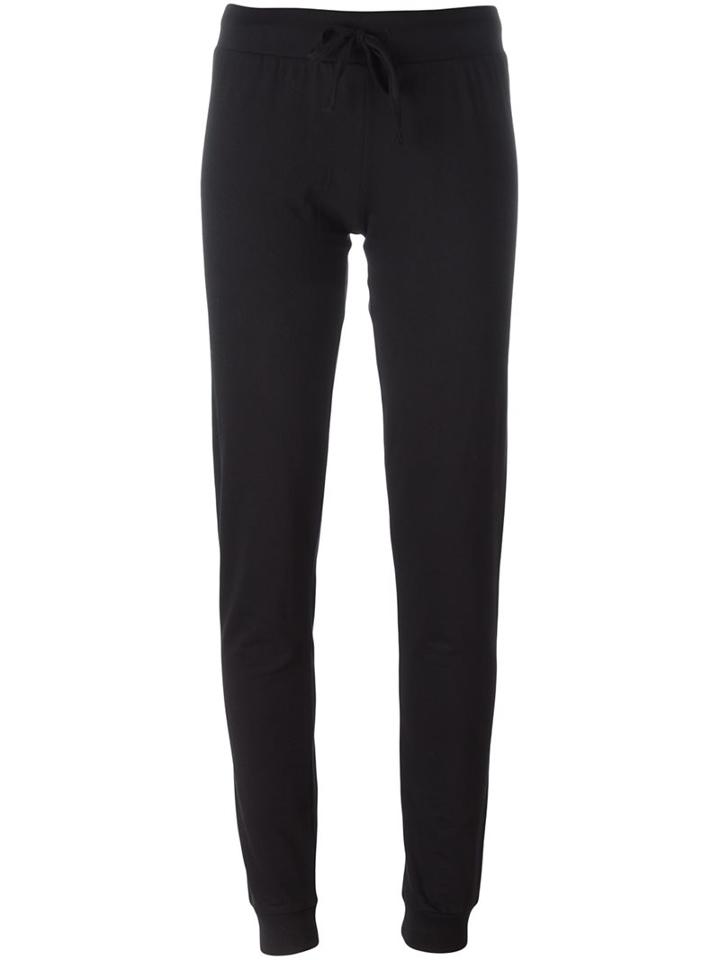 Diesel Regular Fit Track Pants, Women's, Size: Small, Black, Cotton