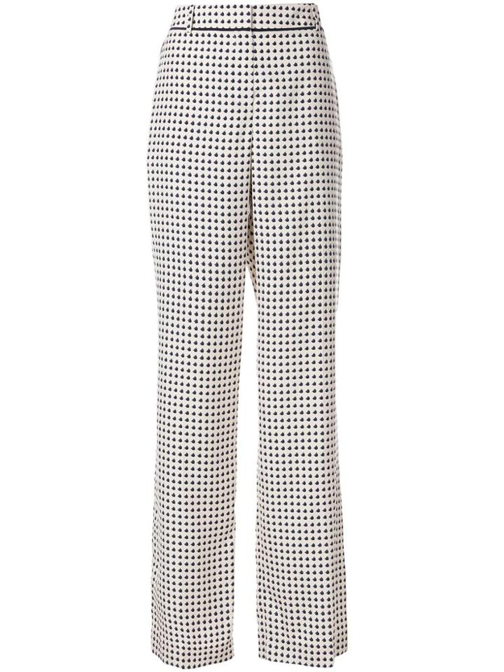 Bottega Veneta Printed Flared Trousers - Neutrals