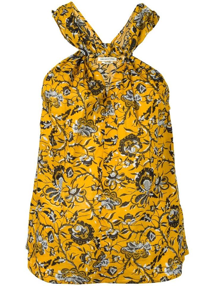 Isabel Marant Étoile Acan Top, Women's, Size: 40, Yellow/orange, Cotton