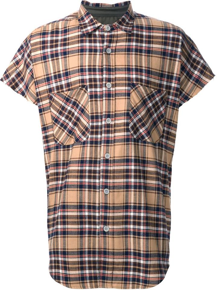 Fear Of God Shortsleeved Plaid Shirt