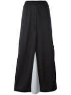 Marios Buttoned Lateral Straight Skirt, Women's, Size: Small, Black, Nylon/polyester