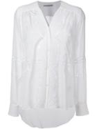 Ermanno Scervino Laced Button Down Shirt