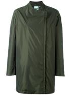 Aspesi Minimal Asymmetric Front Jacket, Women's, Size: Small, Green, Polyester