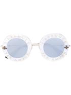 Gucci Eyewear L'aveugle Par Amour Sunglasses - Nude & Neutrals
