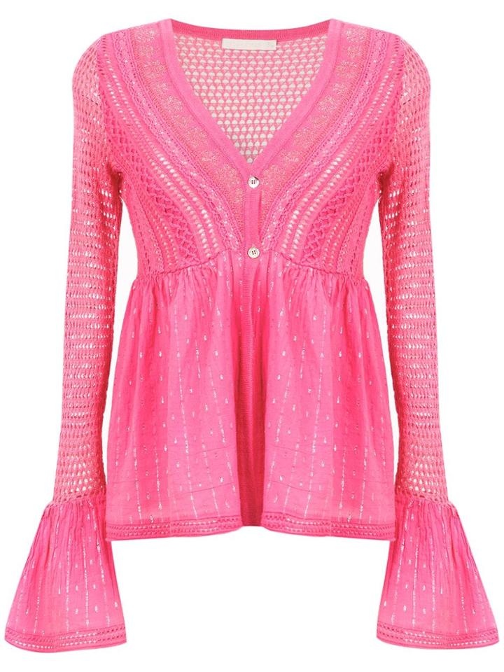 Cecilia Prado Tania Knit Cardigan - Pink