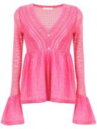 Cecilia Prado Tania Knit Cardigan - Pink